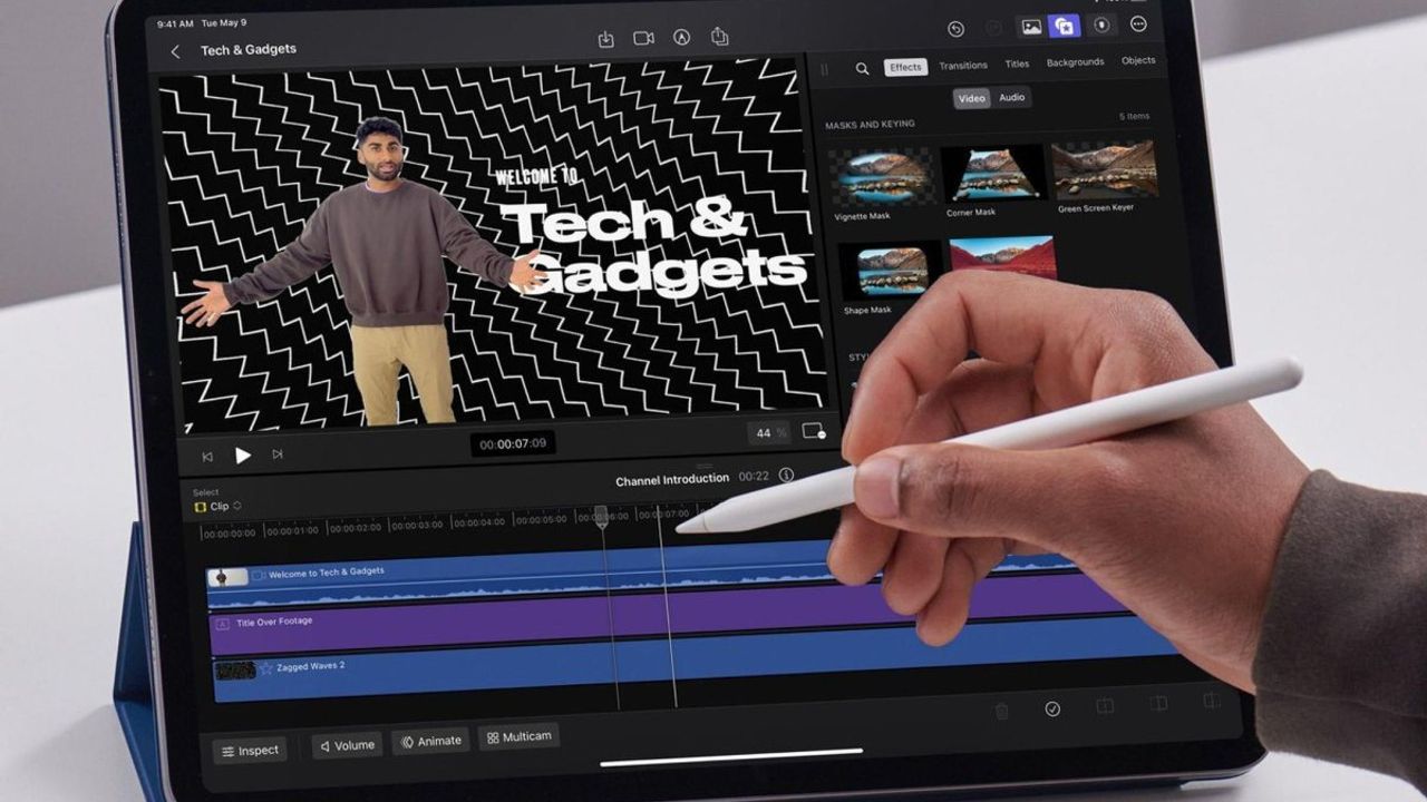 Final Cut Pro ve Logic Pro, iPad'e Geliyor