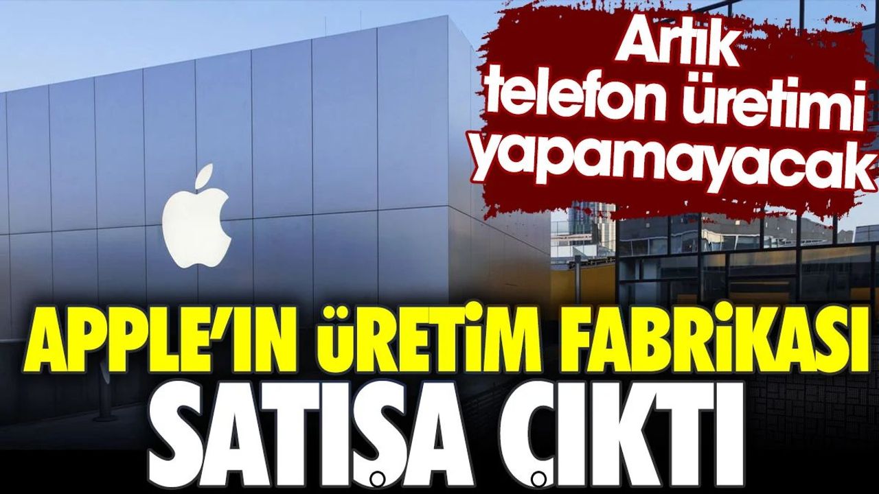 Apple Hindistan'daki Fabrikasını Satıyor