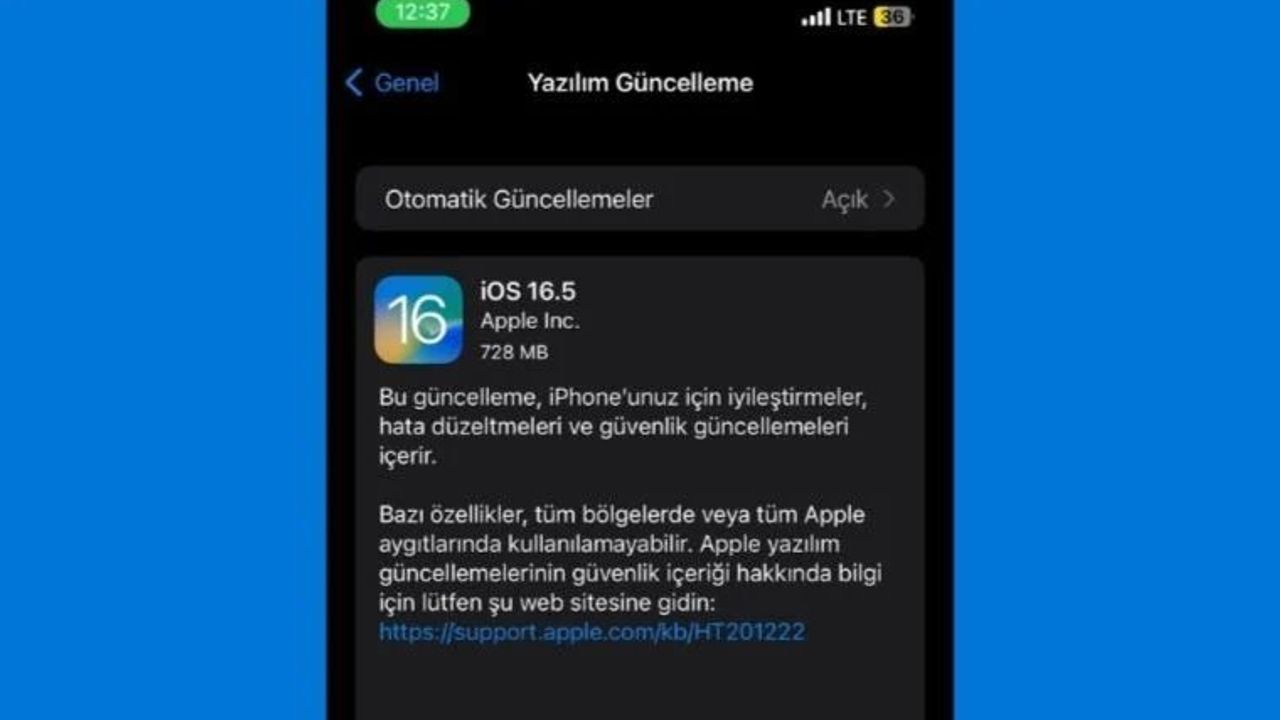 iOS 16.5 Güncellemesi Pil Sorunlarına Sebep Oluyor