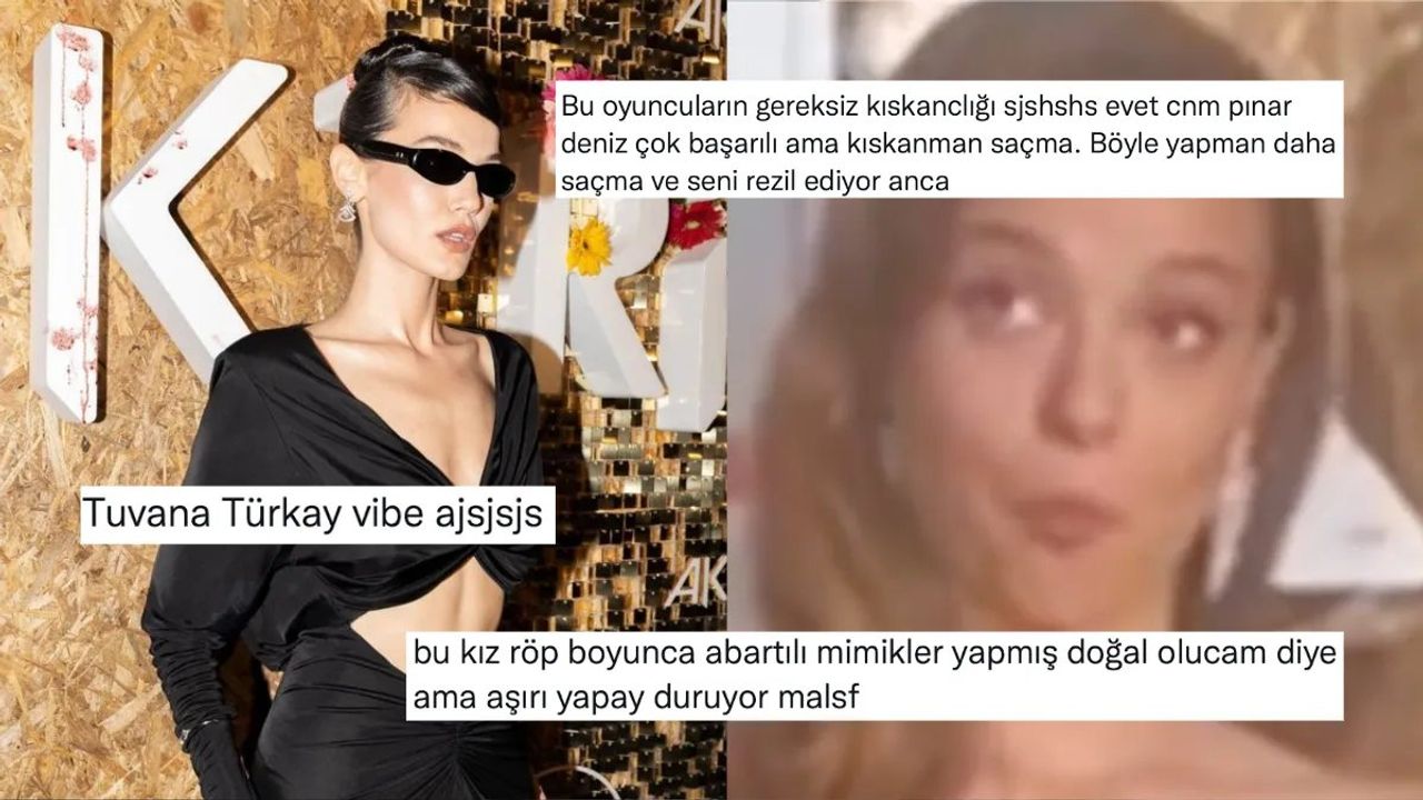 Pınar Deniz'in Rol Arkadaşının Mimikleri Olay Oldu