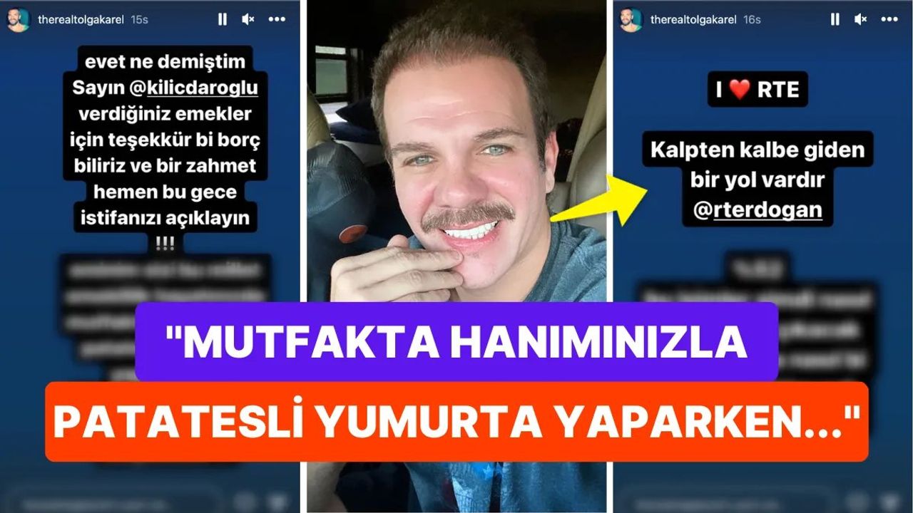 Tolga Karel Amerika'da Yaşarken Türkiye Siyasetine Karışıyor