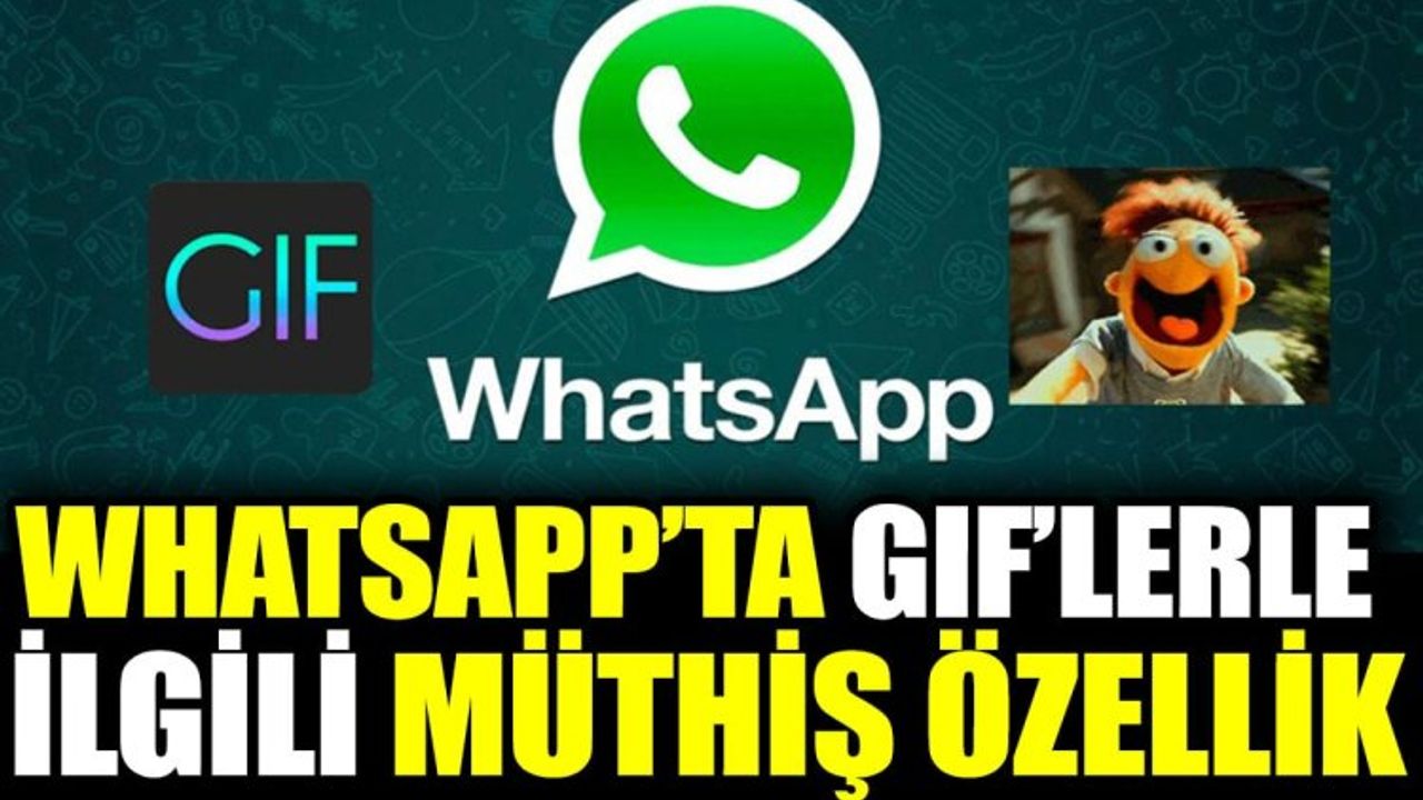 WhatsApp'ta Otomatik Oynayan GIF'ler Dönemi Başlıyor