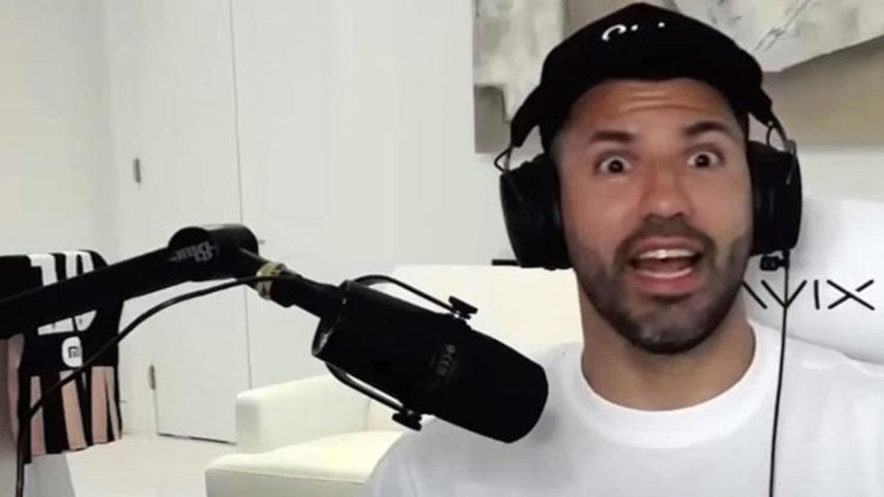 Sergio Agüero'ya Soruşturma Başlatıldı: Twitch Yayınında Hakeme Küfürler Savurdu