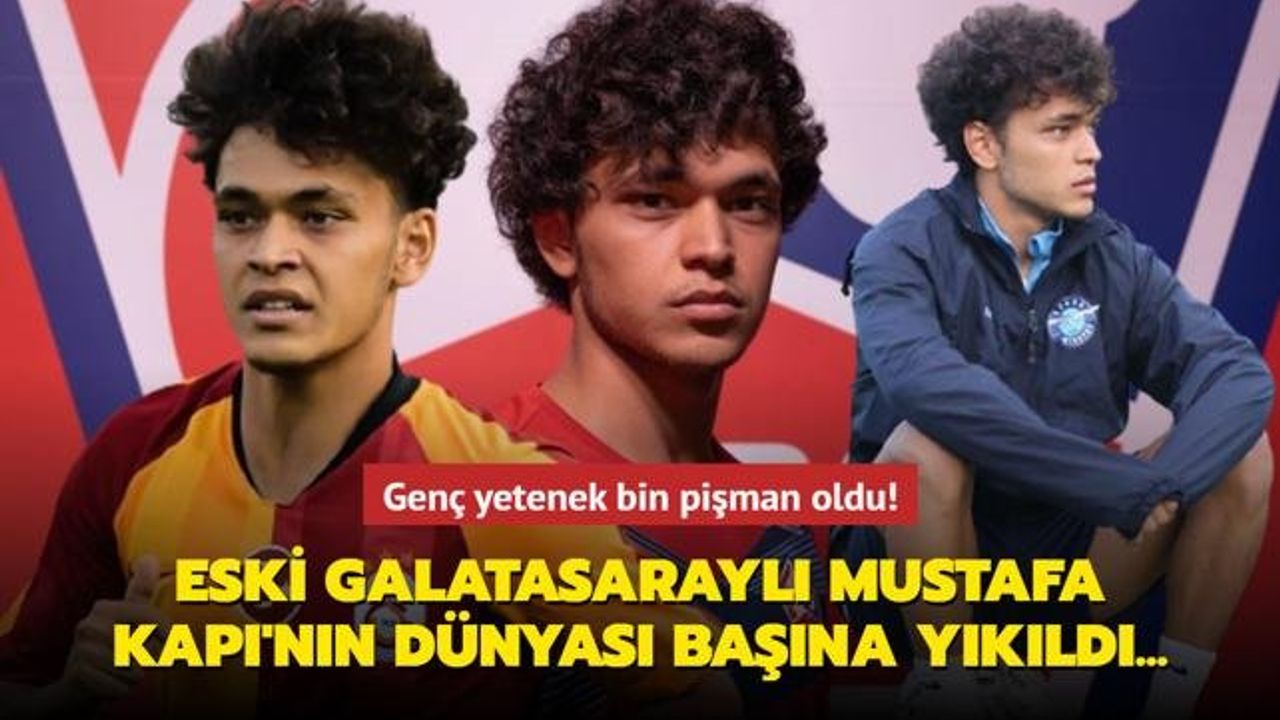 Eski Galatasaraylı Mustafa Kapı, Adana Demirspor'da Aradığını Bulamadı