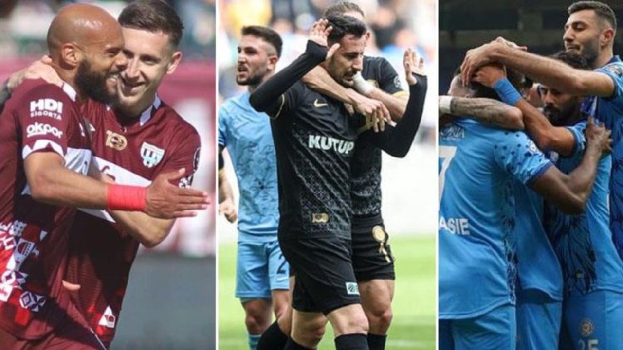 Spor Toto 1. Lig 36. Hafta Maçları ve Puan Durumu