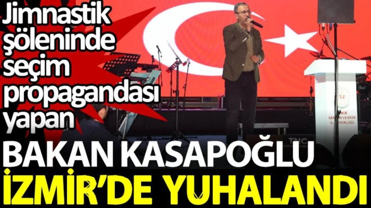 Bakan Kasapoğlu İzmir'de Jimnastik Şöleninde Yuhlandı