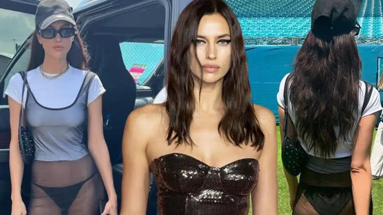 Irina Shayk, Formula 1 Miami Grand Prix'de giydiği kıyafetle eleştiri oklarının hedefi oldu