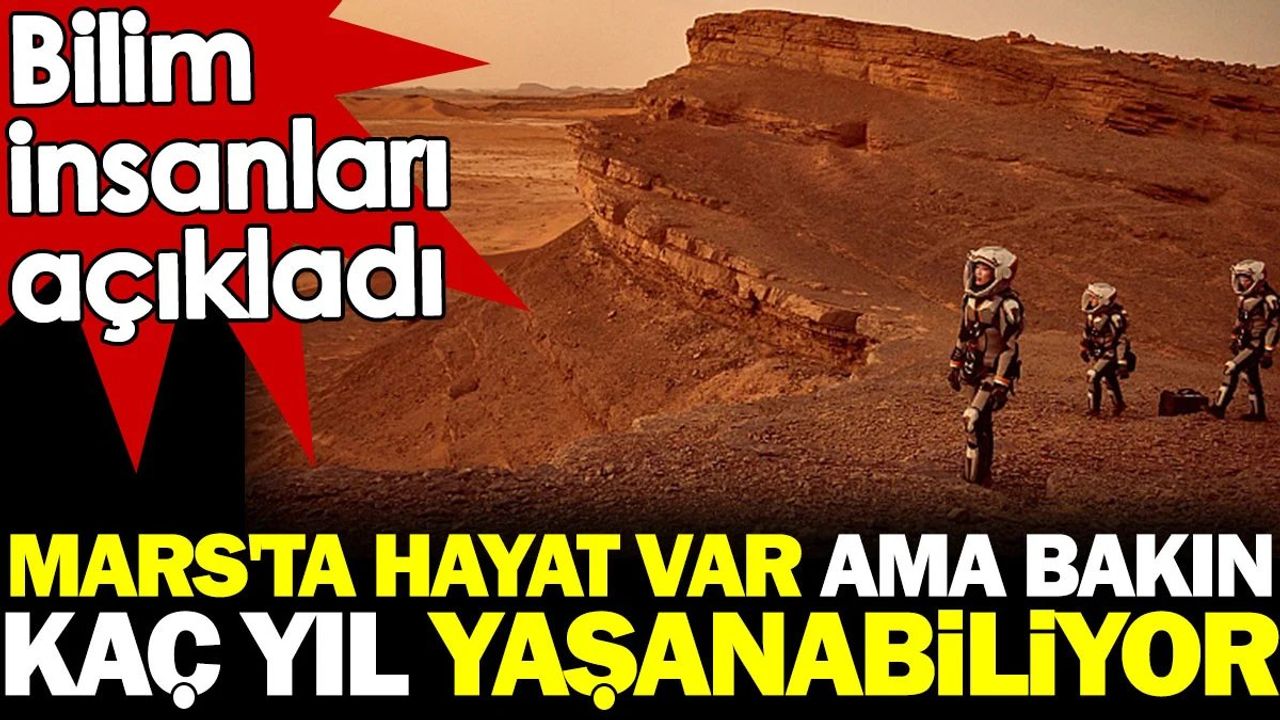 Mars'ta Yaşam Olası Ama Kısıtlı: Bilim İnsanları Açıkladı