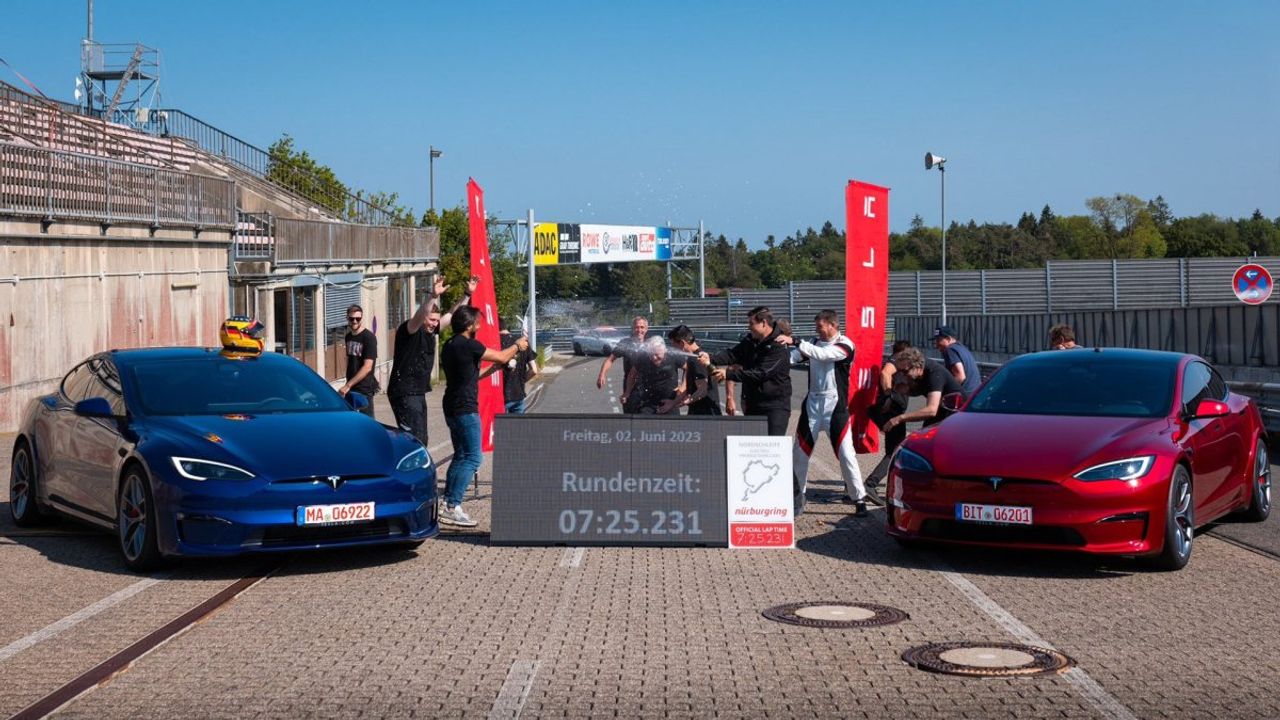 Tesla Model S Plaid, Nürburgring'de Rekor Kırdı