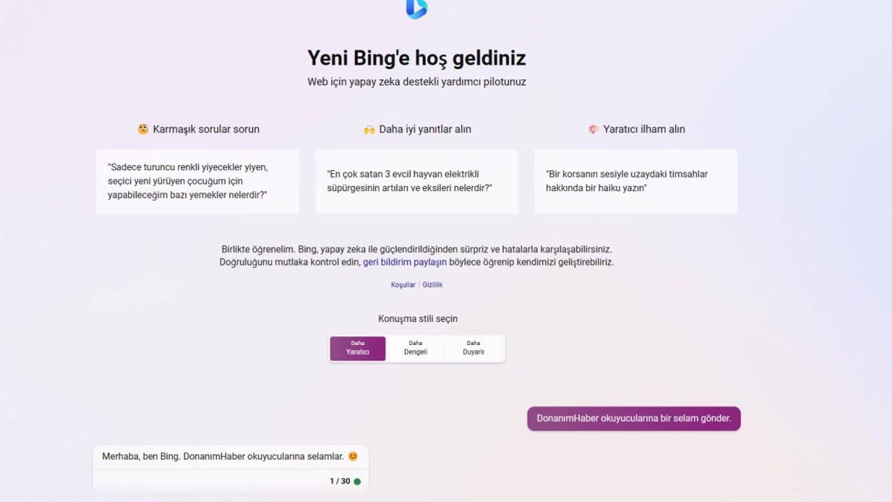 Microsoft'un Bing Sohbeti Artık Diğer Tarayıcılarda da Kullanılabilecek