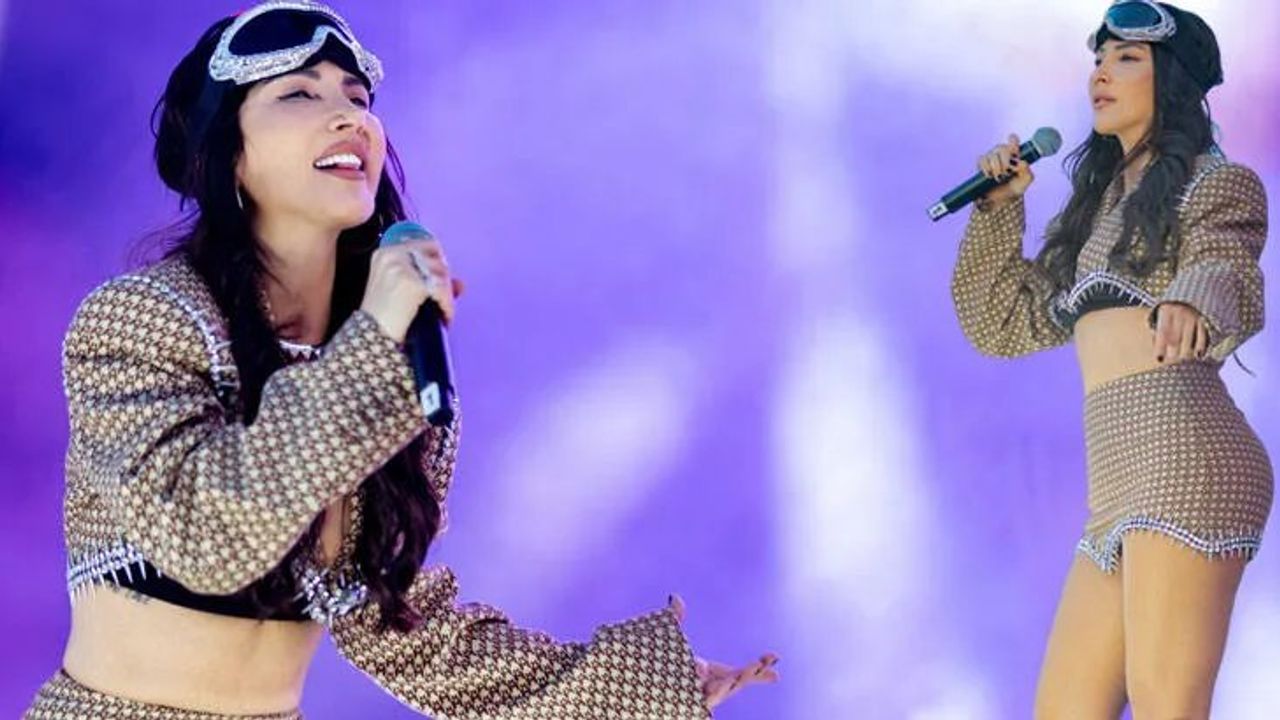 Hande Yener Kapanış Konserinde Misha'yı Sahneye Davet Etti