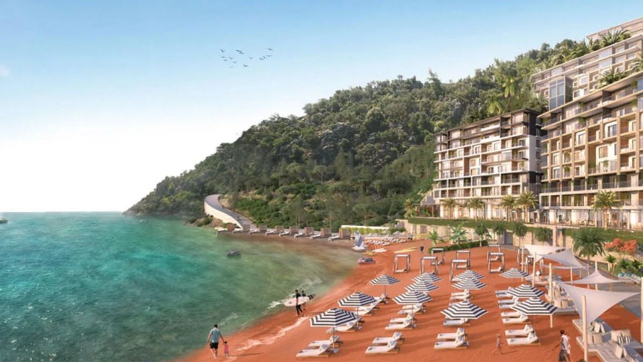 Sinpaş iştiraki Kızılbük GYO, Marmaris Reserve by Kızılbük projesinde satışa çıktı