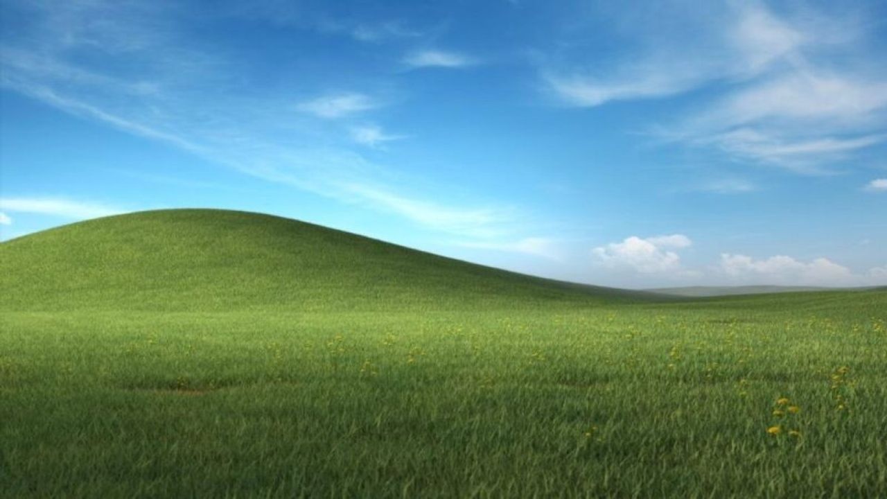 Windows XP'nin İkonik Duvar Kağıdı Bliss'in 4K Sürümü Yayınlandı