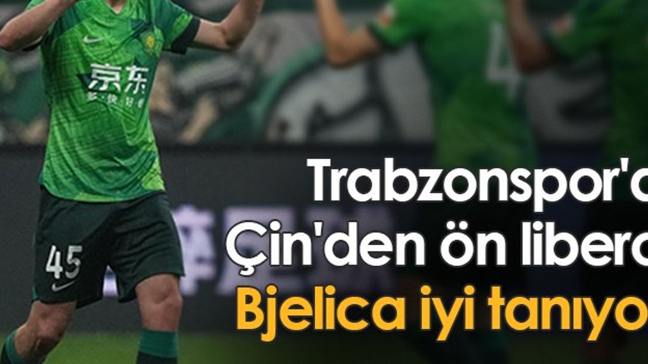 Trabzonspor'a Çin'den Ön Libero: Arijan Ademi Transferi