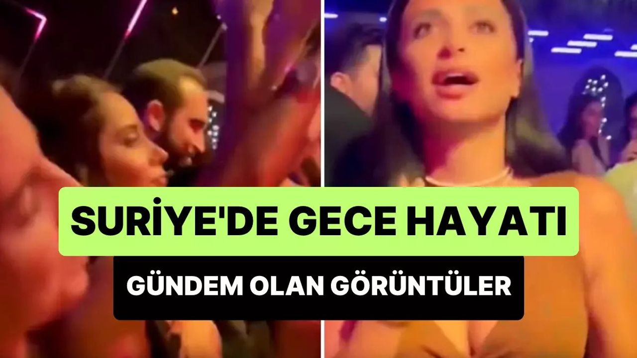 Suriye'de Gece Hayatı Sosyal Medyanın Gündeminde