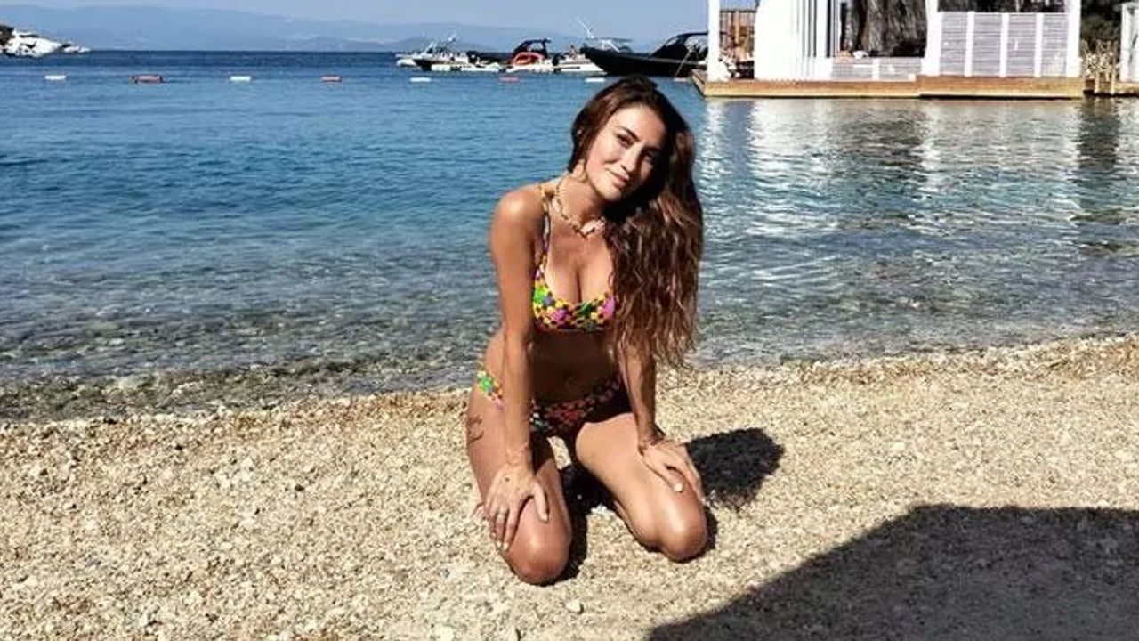 Ünlüler Tatil Sezonunu Açtı: Devrim Özkan Bodrum'da, Merve Oflaz Çeşme'de