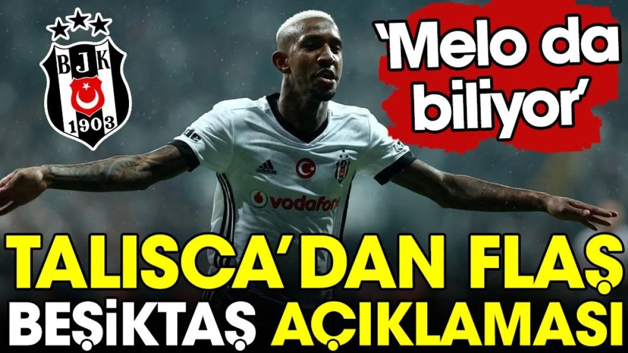 Anderson Talisca'dan Beşiktaş Açıklaması ve Galatasaray Transferi Hakkında Yorumları