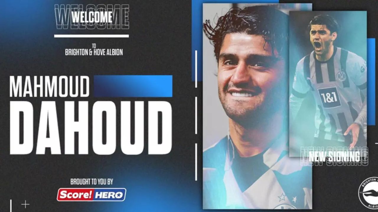 Mahmoud Dahoud, Brighton'a transfer oldu