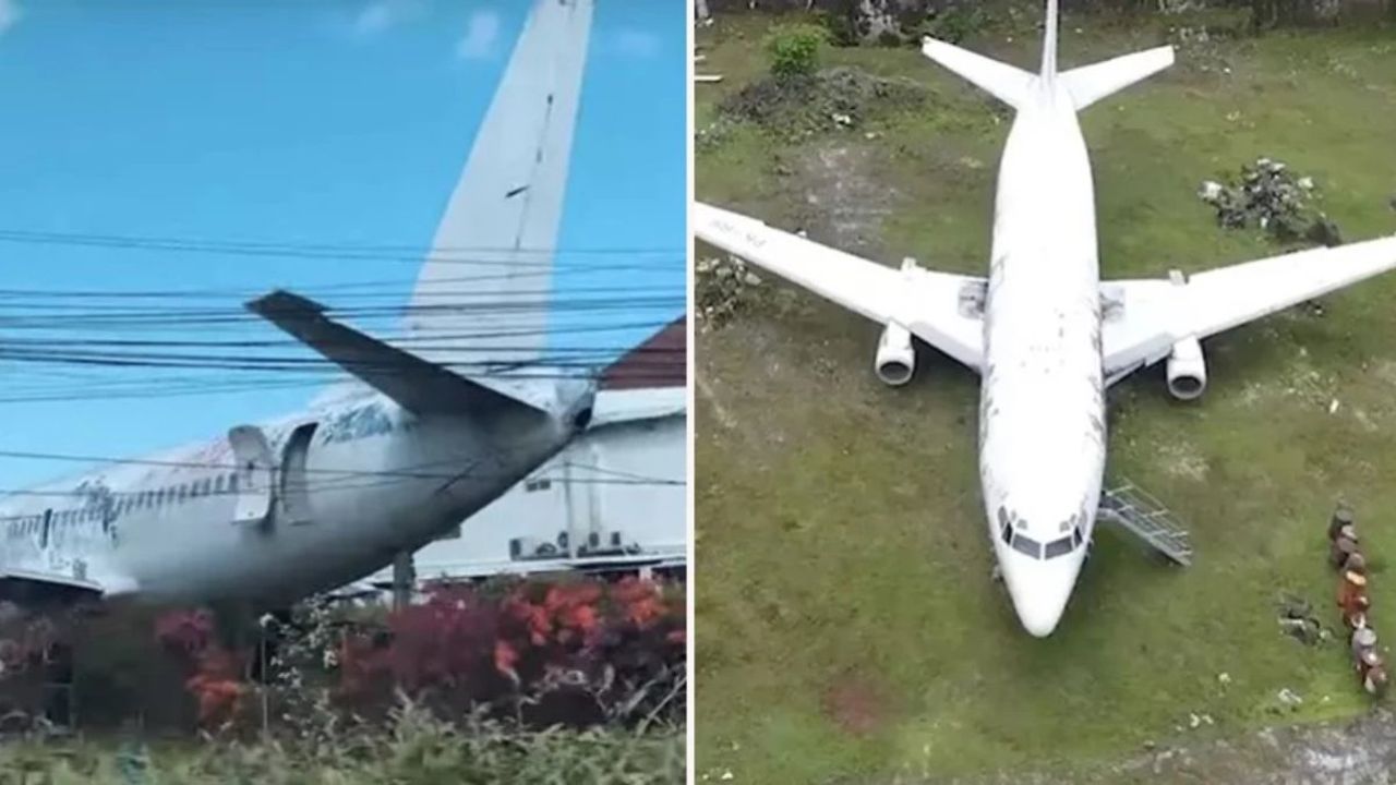 Bali'de Gizemli Bir Uçak: Devasa Boeing 737