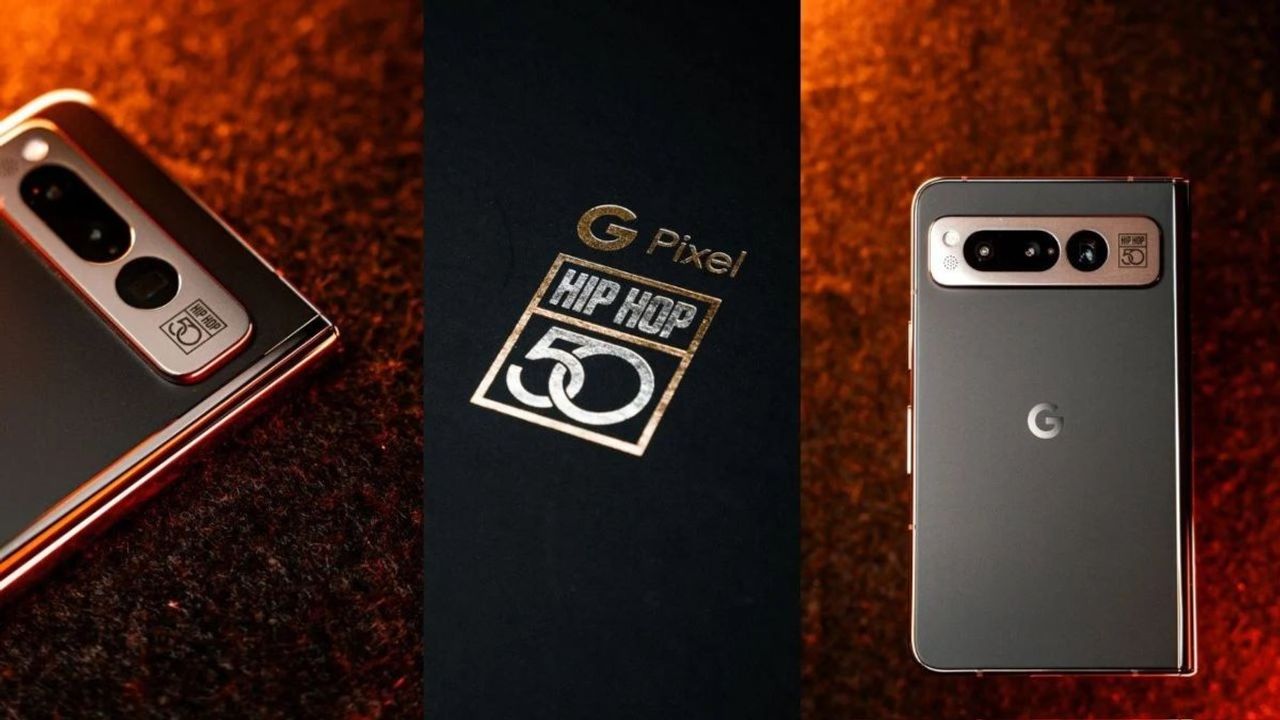 Google Pixel Fold'un Hip Hop 50 Versiyonu Tanıtıldı