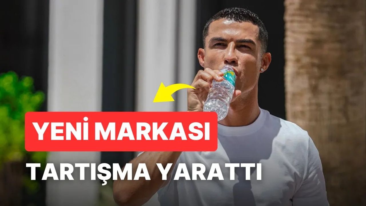 Cristiano Ronaldo'nun sponsoru olduğu maden suyu şirketi URSU'nun iddiaları tartışma yaratıyor