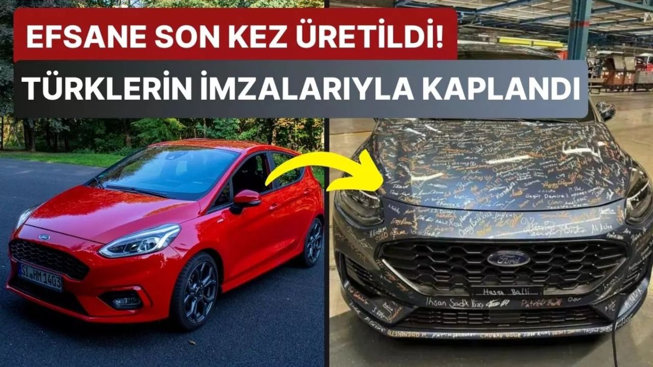 Ford Fiesta'nın Üretimi Sonlandı: Elektrikli Dönüşüm Hızlanıyor