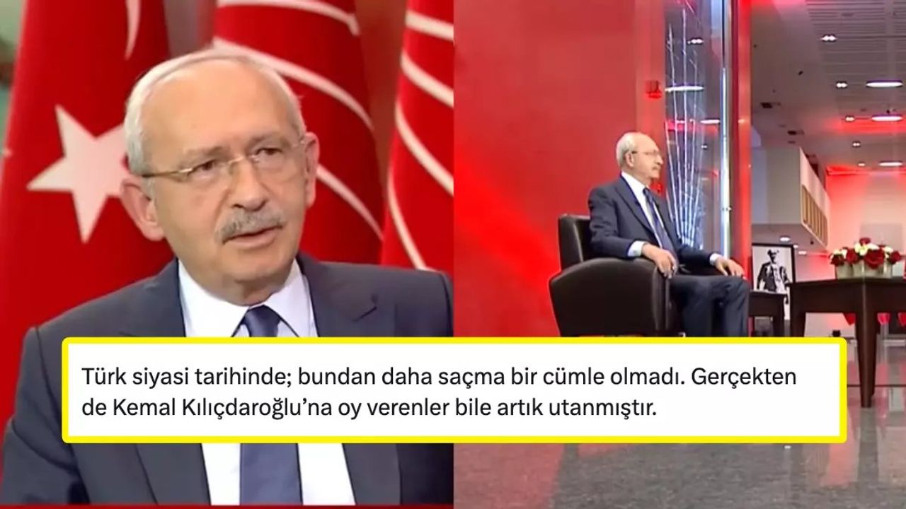 Kemal Kılıçdaroğlu'nun Erdoğan'a Verdiği Cevap Sosyal Medyada Gündem Oldu