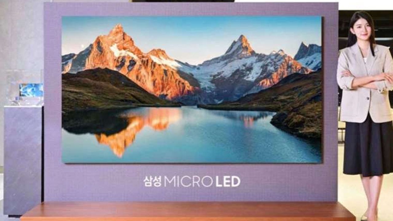 Samsung 89 İnçlik MicroLED TV'yi Güney Kore'de Satışa Çıkardı