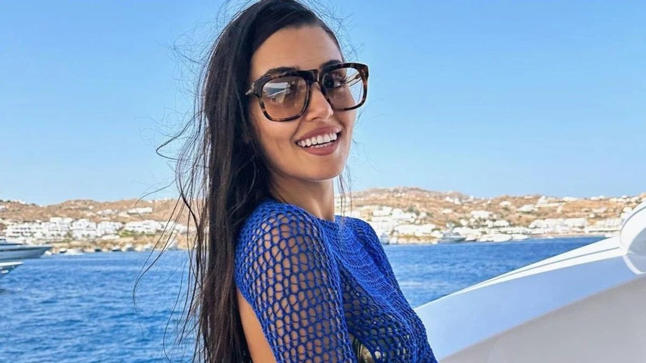 Hande Erçel ve Hakan Sabancı'nın Yunanistan Tatili