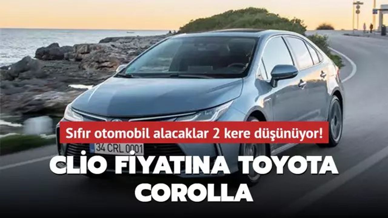 Toyota Corolla ve Renault Clio Karşılaştırması