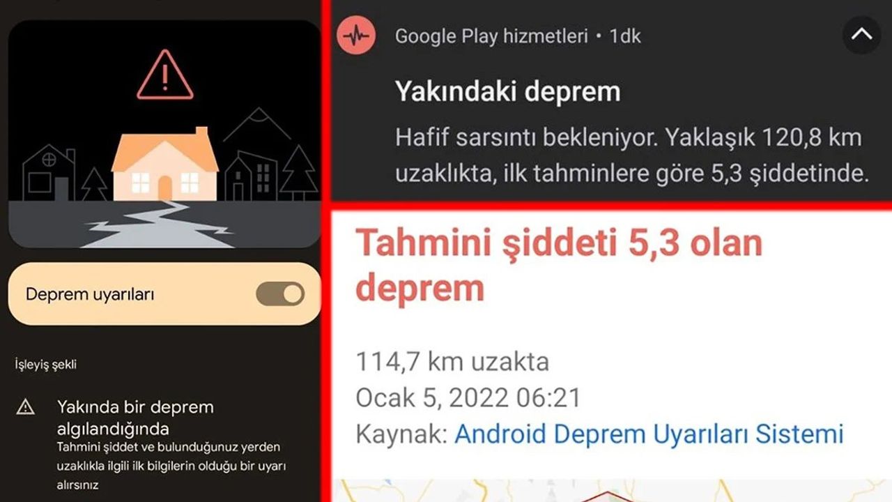 Android’de Deprem Uyarı Sistemi Nasıl Aktif Edilir?