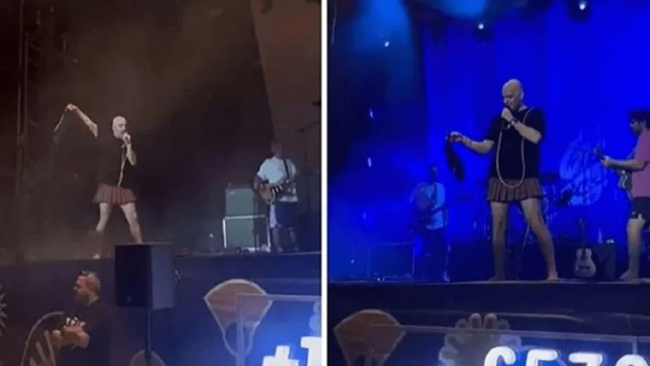 Büyük Ev Ablukada'nın Konserinde Sahneye Külot Fırlatıldı