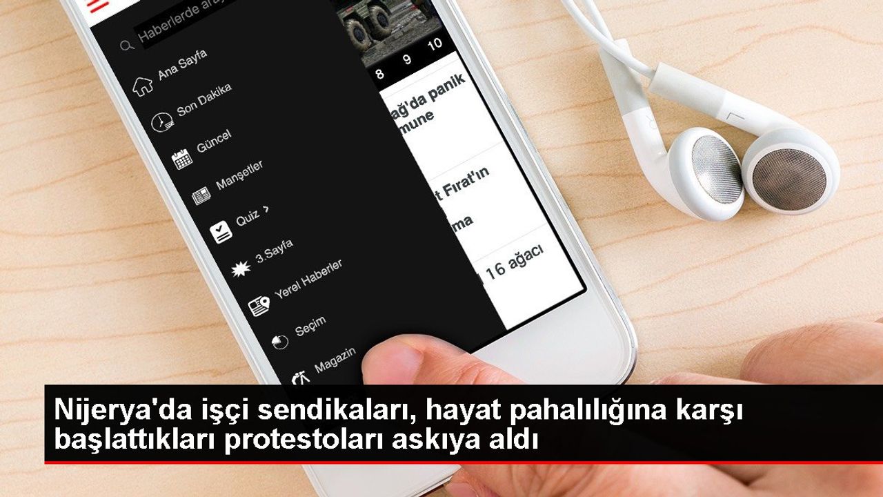 Nijerya'da İşçi Sendikaları Protestoları Askıya Aldı