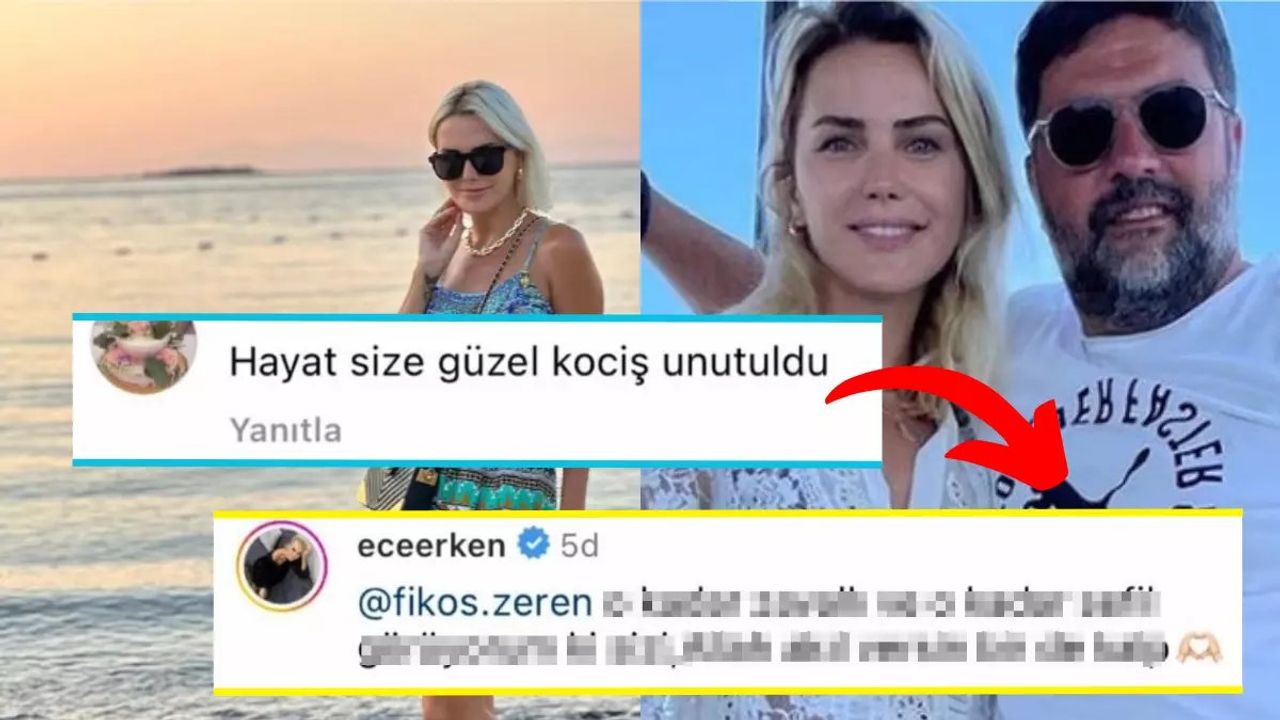 Ünlü Sunucu Ece Erken, Takipçisine Cevap Verdi!