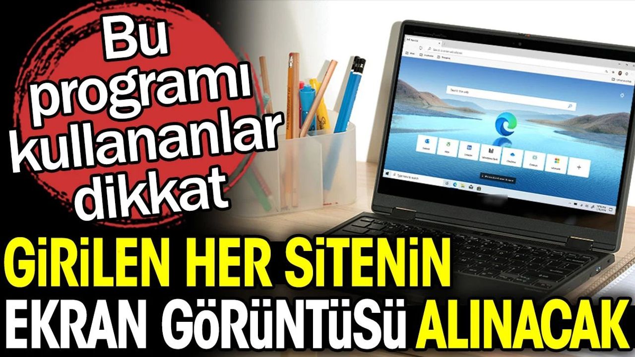 Microsoft Edge Tarayıcısında Ekran Görüntüsü Özelliği