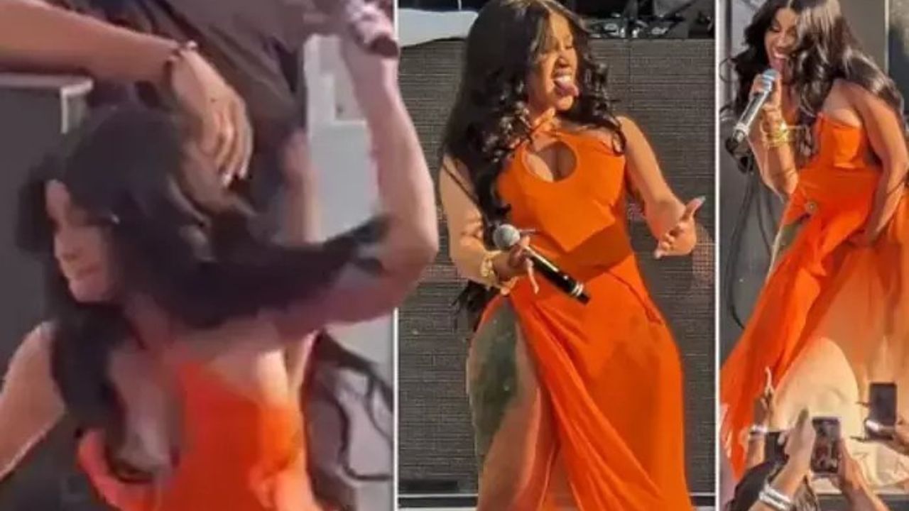 Cardi B'nin Konserde Fırlattığı Mikrofon eBay'de 99 Bin 900 Dolara Satıldı