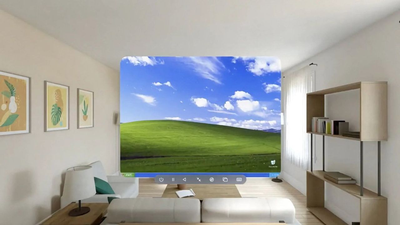 Apple Vision Pro: Windows XP'nin visionOS'da Çalışması