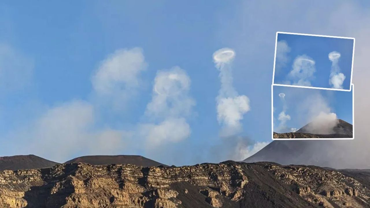 İtalya'daki Etna Yanardağı'nda Volkanik Faaliyetler Gözlendi