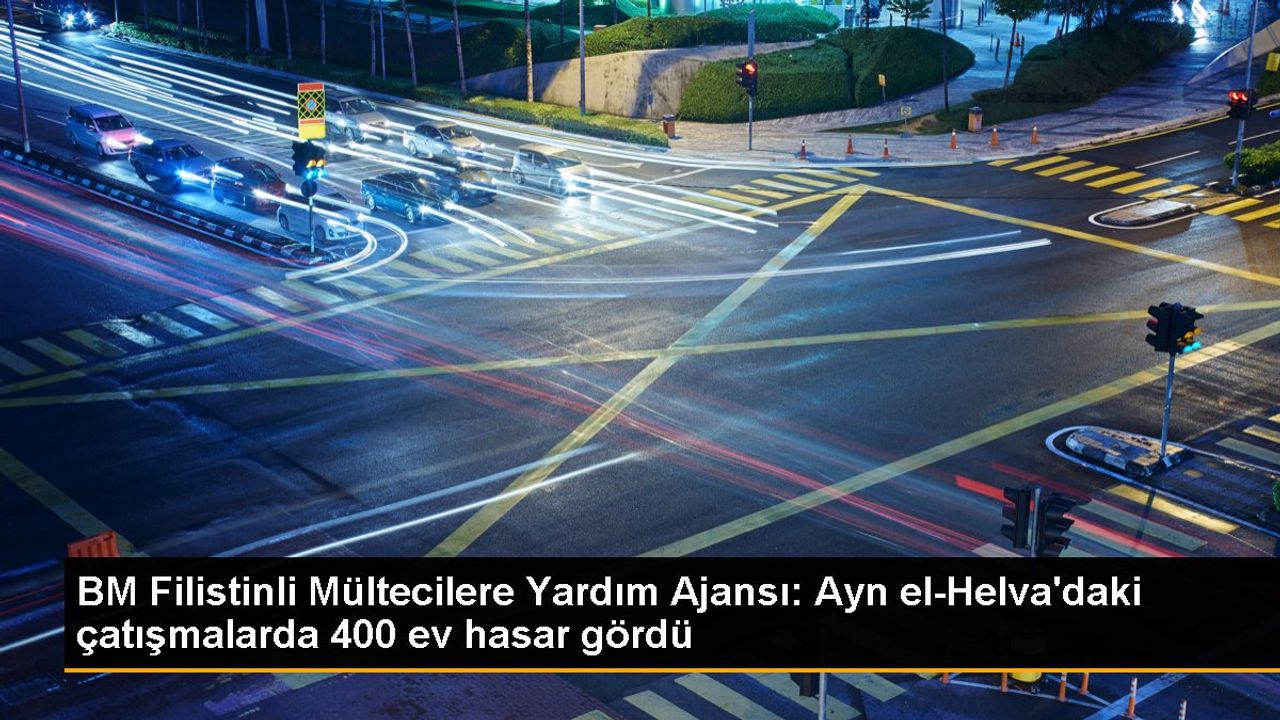 BM Filistinli Mültecilere Yardım Ajansı, Ayn el-Helva Kampı'ndaki Çatışmalar Sonucunda Hasar Gören Evleri Açıkladı