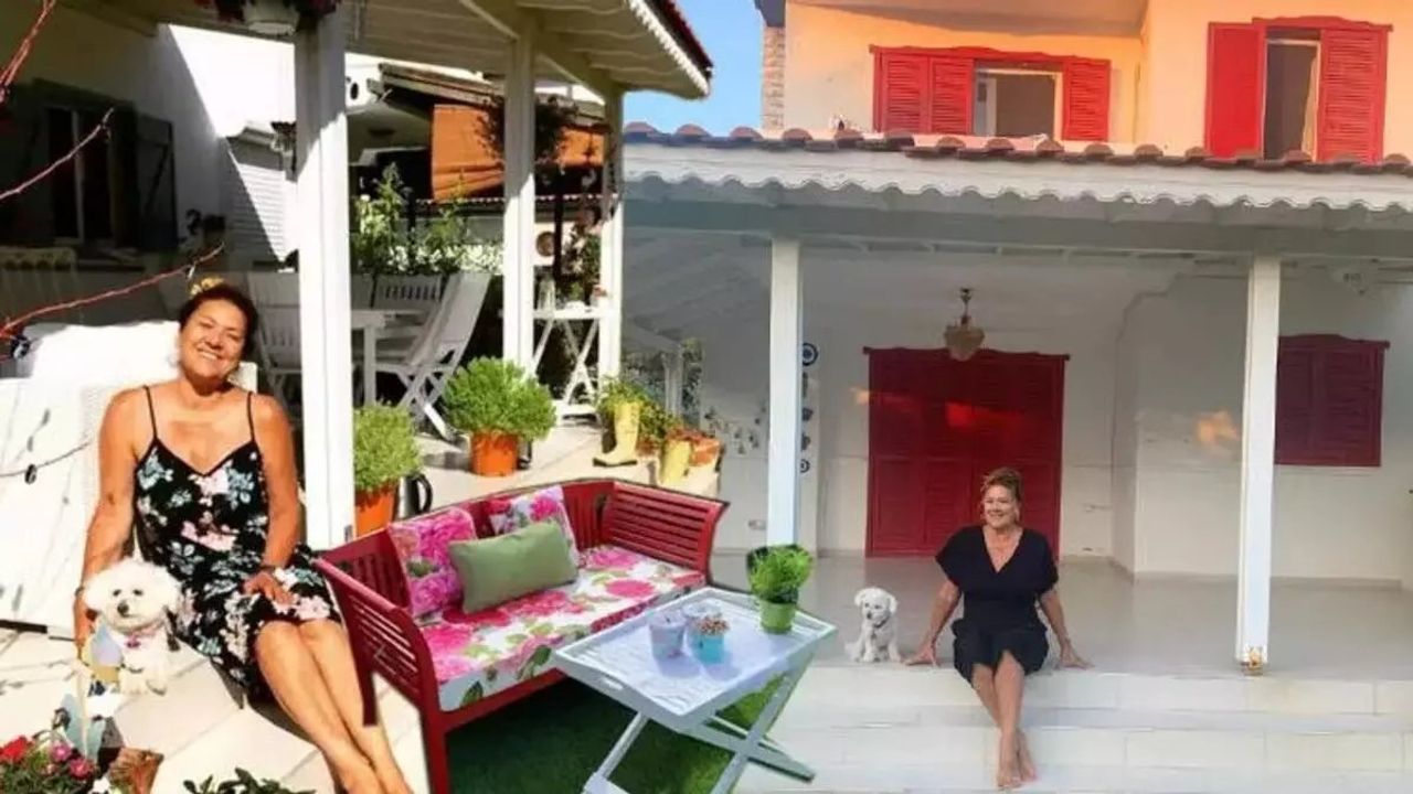 Hülya Korel'in Çeşme'deki Lüks Villası