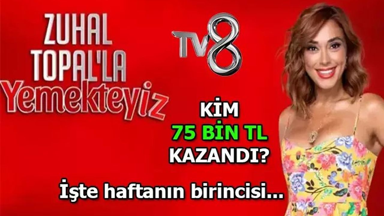 Zuhal Topal'la Yemekteyiz Yarışmasında Haftanın Birincisi Belli Oldu