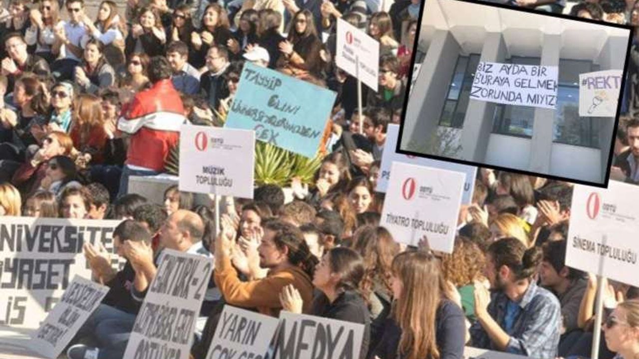 ODTÜ'de Öğrencilerin Oturması Yasaklandı