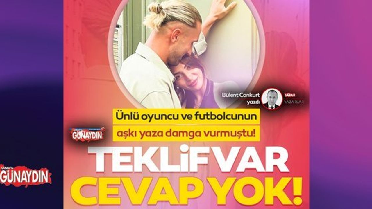 Melisa Aslı Pamuk ve Yusuf Yazıcı Evlenme Teklifi Haberi