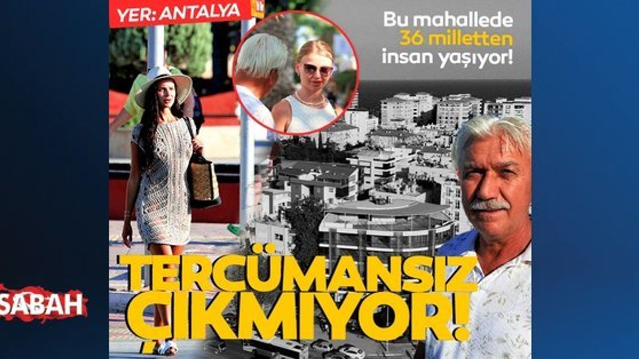 Antalya'nın Nüfusu ve Yerleşik Yabancılar