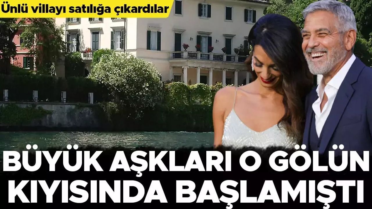 Ünlü Oyuncu George Clooney'nin Evi Satışta