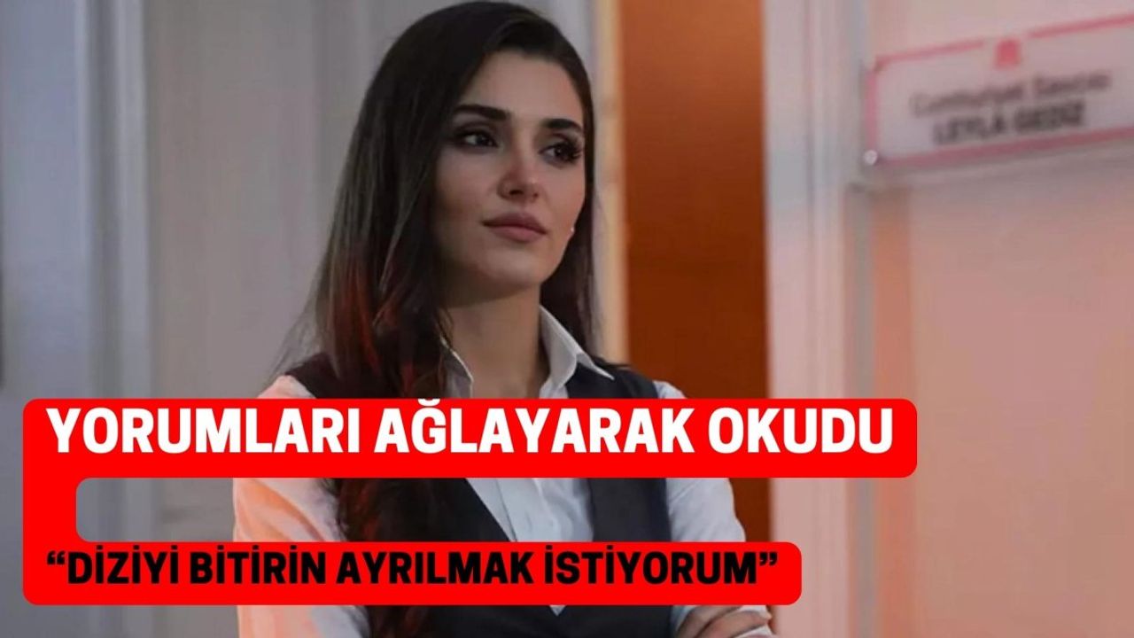 Hande Erçel Diziden Ayrıldı