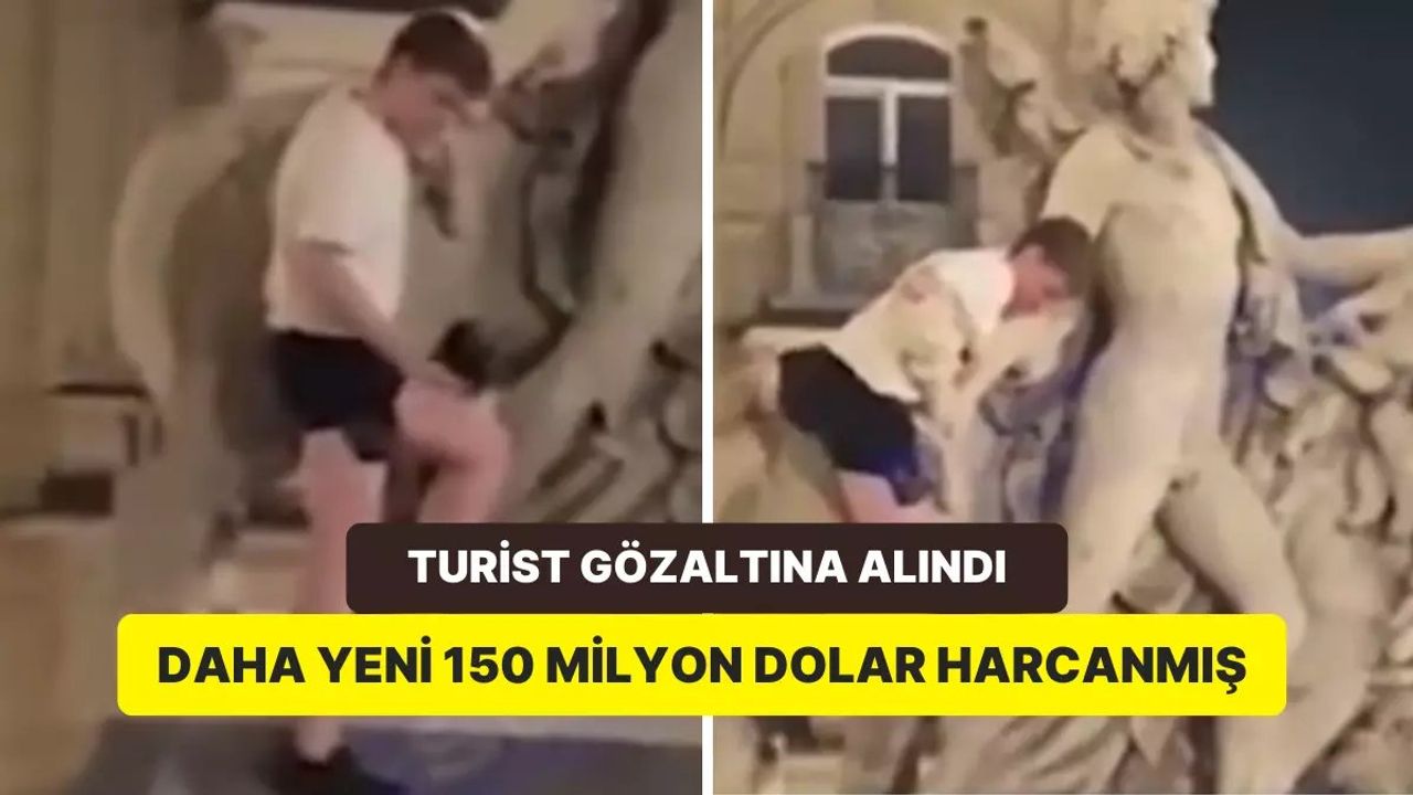 Brüksel Menkul Kıymetler Borsası'ndaki Heykelin Kolu Kırıldı