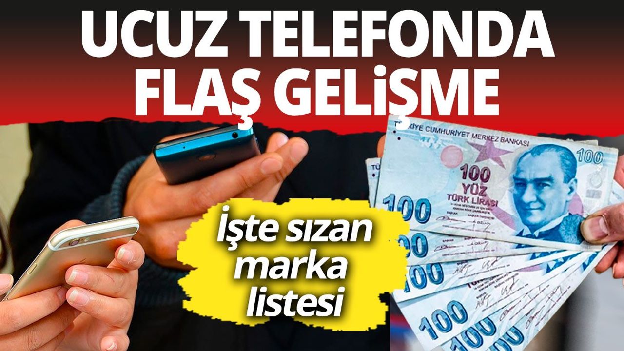 Ucuz Telefonda Flaş Gelişme: Marka Marka ÖTV'siz Satılacak Telefon Listesi