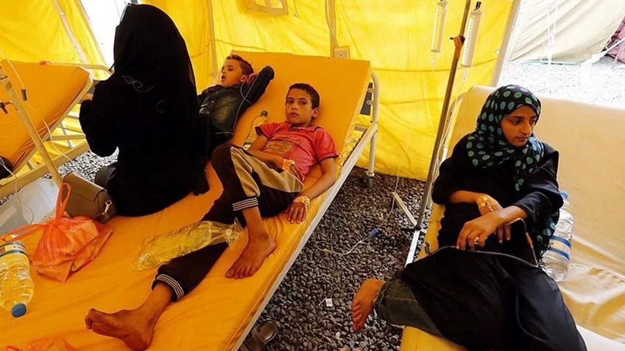Yemen'de Kolera Vakaları Hızla Artıyor