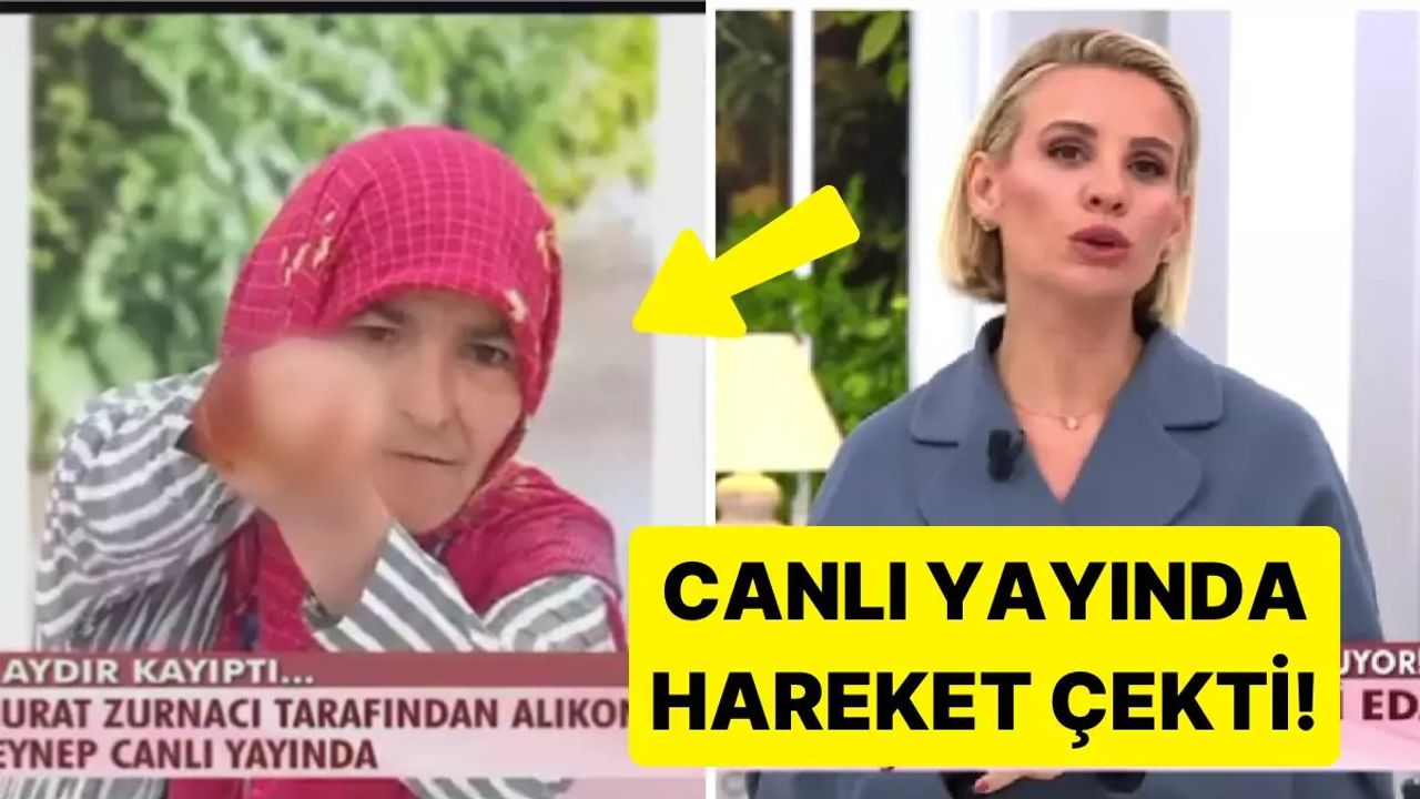 Esra Erol'da Şaşırtan An: Ümmiye Güzel Sinirlenince Hareket Çekti